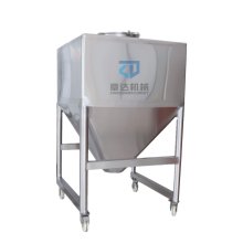 Square storage tank stainless steel Containers conical tank  rectangular mobile tank 1000L
